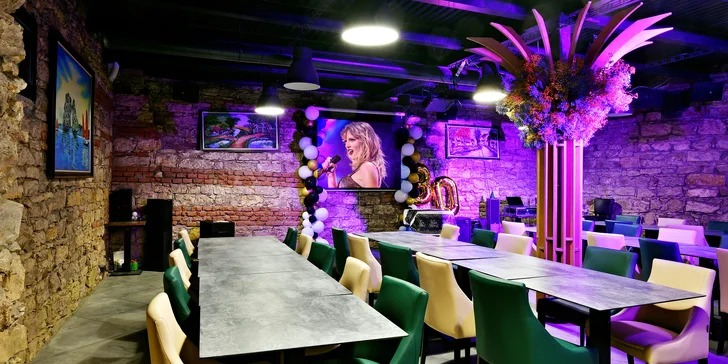 Pronájem prostor v asijské restauraci na Andělu až pro 50 osob: karaoke, plátno, dětský koutek i hry
