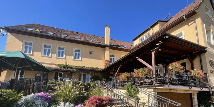 Pobyt ve 3* hotelu v Bojnicích kousek od zámku: snídaně i welcome drink