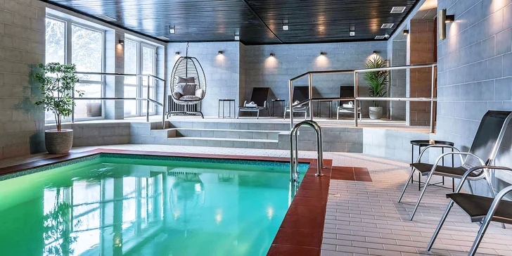 Wellness dovolená v Harrachově: snídaně, neomezený vstup do bazénu i relax v sauně