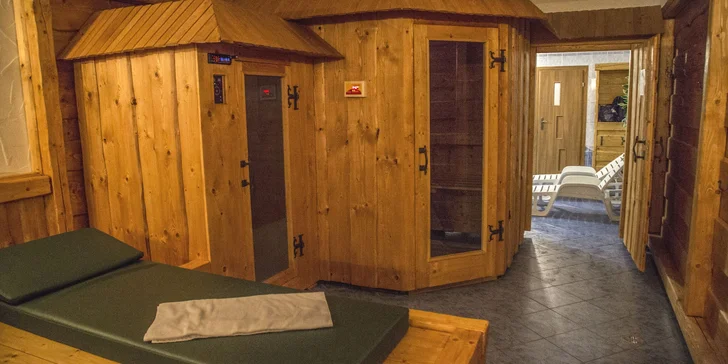 Beskydy plné zážitků: neomezený vstup do wellness, vinná či pivní lázeň i skvělé jídlo