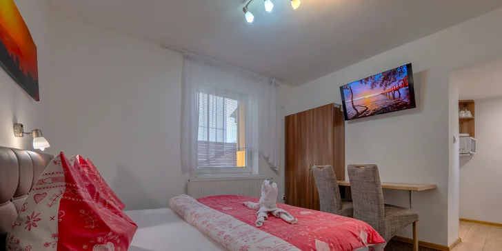 Pobyt v apartmánovém domě v Bešeňové se zahradou, altánem i grilem, kousek od aquaparku