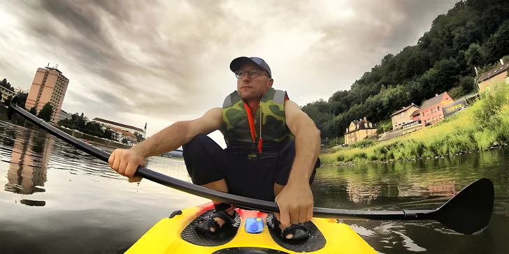 Zapůjčení paddleboardu na celý den na Labském nábřeží v Děčíně pro 1 nebo 2 osoby