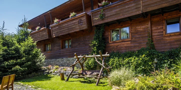 Relax i turistika v Beskydech: snídaně či polopenze, privátní wellness i pivní koupel