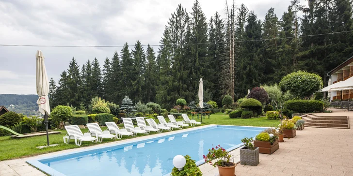Aktivní odpočinek na Lipně s polopenzí a wellness