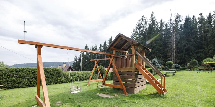 Aktivní odpočinek na Lipně s polopenzí a wellness