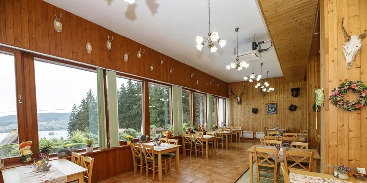Aktivní odpočinek na Lipně s polopenzí a wellness