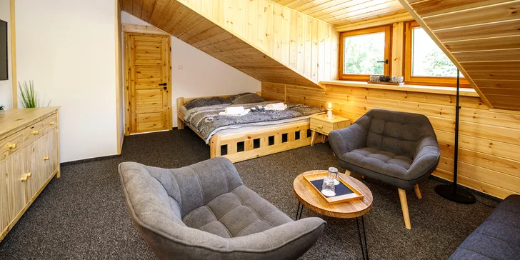 Relax v Beskydech: snídaně či polopenze, privátní wellness i pivní koupel