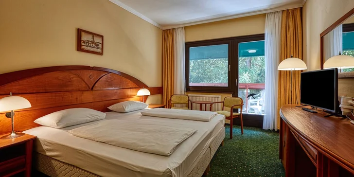 Relaxační pobyt v Šoproni: polopenze, neomezeně wellness s bazénem, saunou i vířivkou