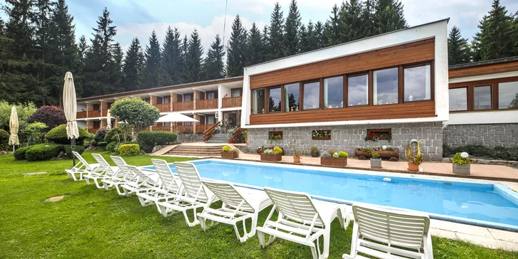Aktivní odpočinek na Lipně s polopenzí a wellness