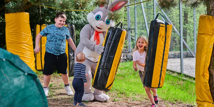 Letní rodinná dovolená: polopenze, animační program i vstup do Farmaparku Soběhrdy