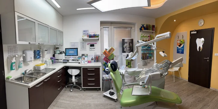 Dentální hygiena včetně air-flow pro děti i dospělé, pro dospělé možnost bělení zubů