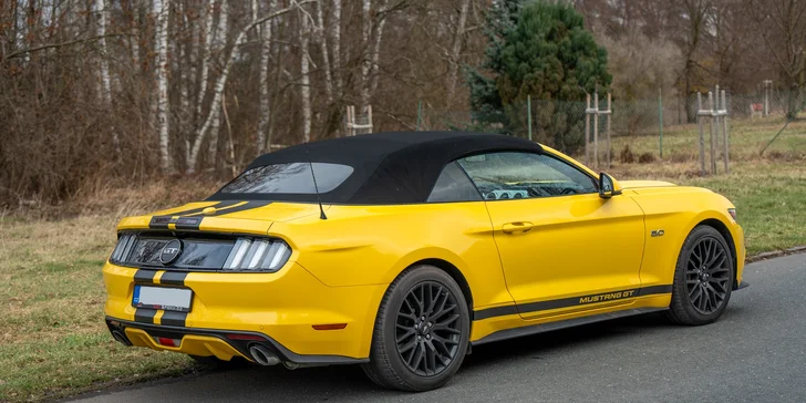 Léto může začít: Ford Mustang GT 5.0 V8 Cabrio 450 koní na 12 i 48 h
