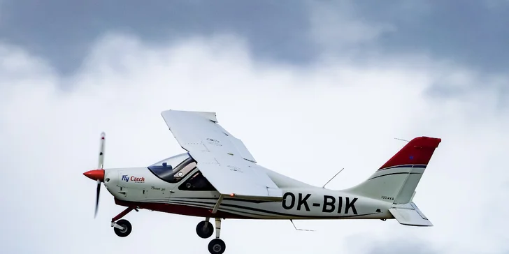 Pilotování letounu Cessna C150, Tecnam 2008CJ nebo Bristell BR23 na 15 minut