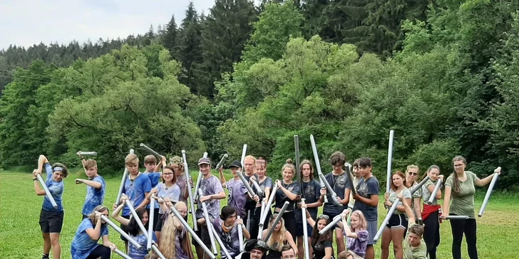 Zážitkové fantasy tábory dle věku pro děti od 6 do 14+ let: Harry Potter, Zaklínač, Avengers i Hunger Games