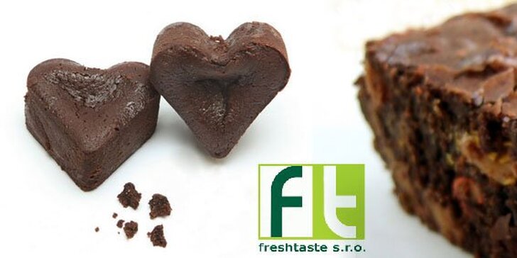 95 Kč za čtyři kusy (450 g) báječných čokoládových brownies. Sladká odměna a ještě sladší sleva 57 %.