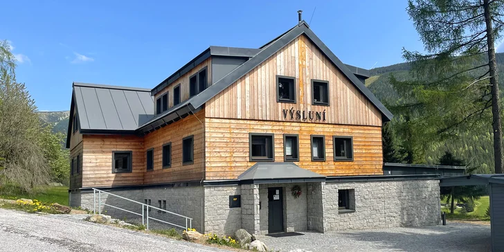 Apartmány ve Špindlerově Mlýně: sleva do Yellow Pointu, krásné a moderní vybavení
