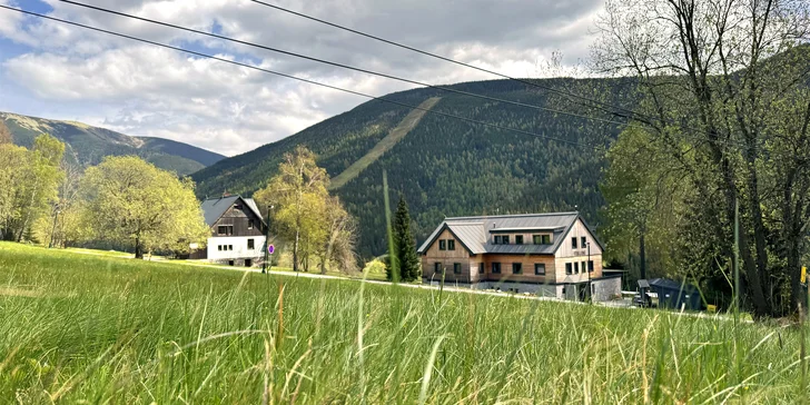Apartmány ve Špindlerově Mlýně: sleva do Yellow Pointu, krásné a moderní vybavení