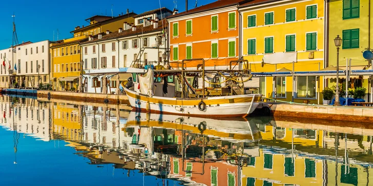 Riviera Emilia-Romagna blízko San Marina: 3*hotel u pláže, plná penze a bazén