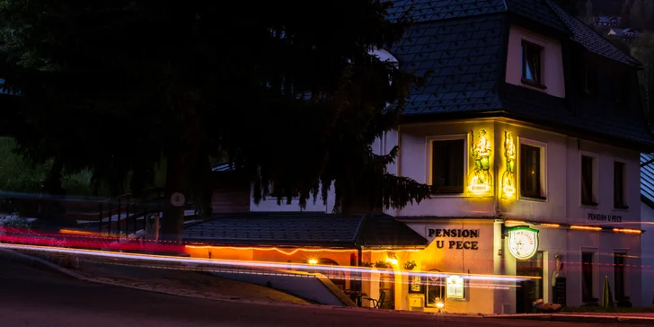 Pobyt v rodinném penzionu v Peci pod Sněžkou se snídaněmi až pro 4 osoby
