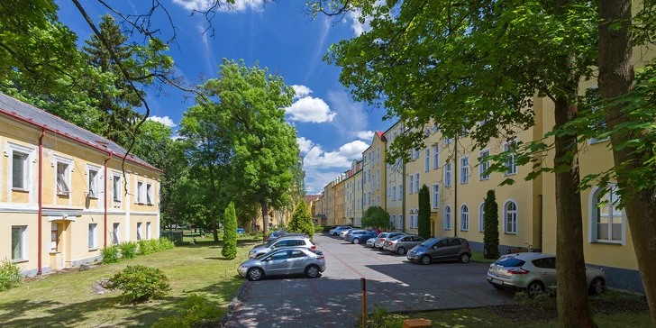 Františkovy Lázně: snídaně či polopenze, vstupy do Aquafora i procedury přímo v hotelu