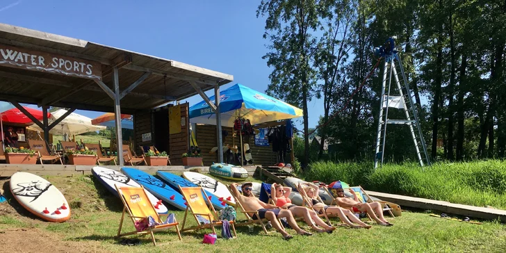 Wakeboarding na Lipně: hodina parádního adrenalinu pro 2-4 osoby