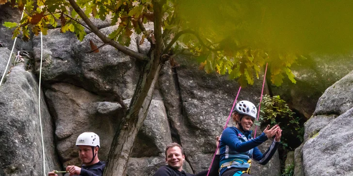 Seznamovací či komplexní kurz skalního lezení pro 1 nebo 2 osoby