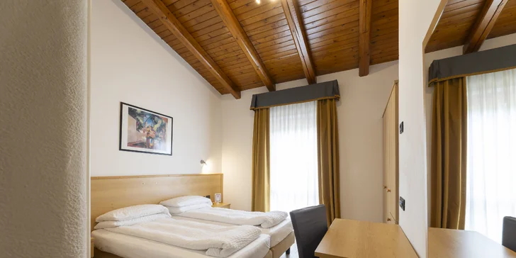 Aktivní dovolená v Trentinu: snídaně či polopenze, vstup do spa a Trentino guest card zdarma