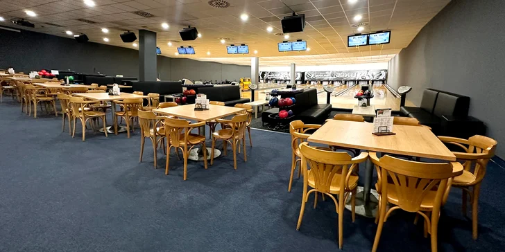 Vykutálená zábava: 2 hod. bowlingu na profi dráze až pro 6 hráčů