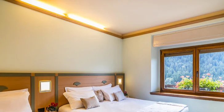 Lyžování i wellness v italských Alpách: hotel v obci Ravascletto, snídaně či polopenze i 28 km sjezdovek