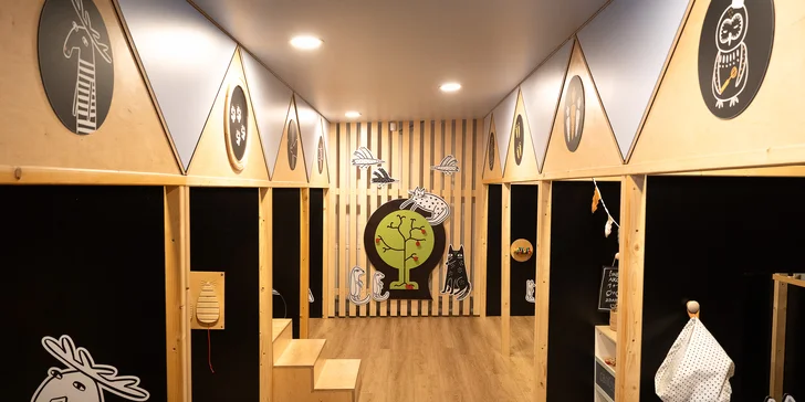 Pronájem dětského koutku pro 20 lidí: 2 hodiny jen pro vás a welcome drinky k tomu