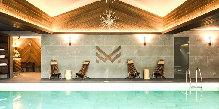 Tatranská Štrba: tiny house v areálu 4* hotelu, polopenze a wellness, děti do 11,9 let zdarma