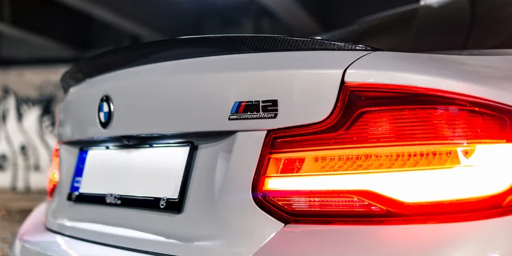 BMW M2 Competition: 30 min. spolujízdy, řízení na 2 hod. nebo i zapůjčení na celý den
