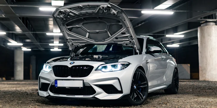 BMW M2 Competition: 30 min. spolujízdy, řízení na 2 hod. nebo i zapůjčení na celý den