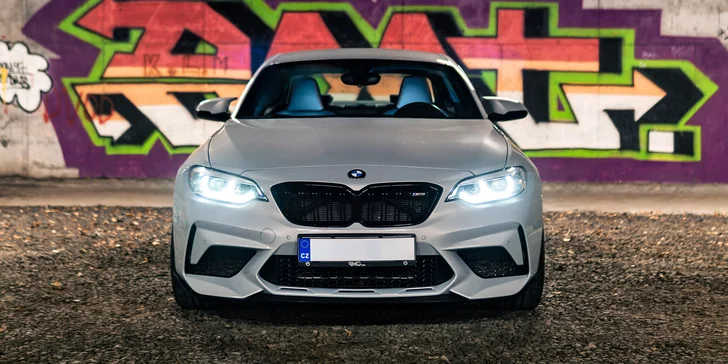 BMW M2 Competition: 30 min. spolujízdy, řízení na 2 hod. nebo i zapůjčení na celý den