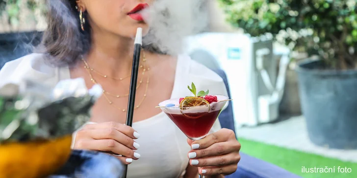 Přijďte nasát vůni exotiky: Shisha podle výběru a 2× virgin drink v orientálním lounge