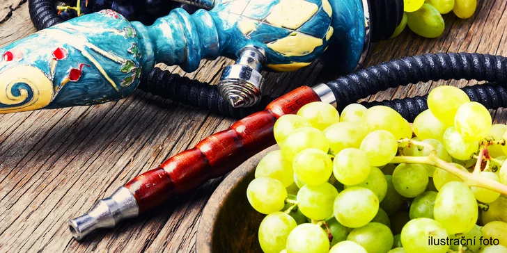 Přijďte nasát vůni exotiky: Shisha podle výběru a 2× virgin drink v orientálním lounge