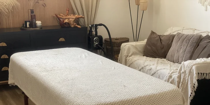 Kombinovaná masáž s možností maderoterapie proti celulitidě: 30-70 minut relaxace