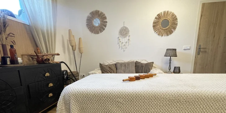 Kombinovaná masáž s možností maderoterapie proti celulitidě: 30-70 minut relaxace
