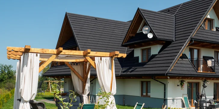 Odpočinkový pobyt v polských Tatrách: penzion se zahradou a koupací kádí