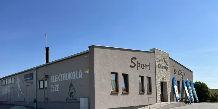 Zapůjčení paddleboardu s vybavením i křídlem na windsurf na 1 nebo 2 dny