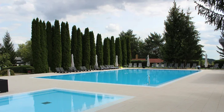 Pobyt kousek od Brněnské přehrady: snídaně i 2hod. vstupy do wellness s venkovním bazénem