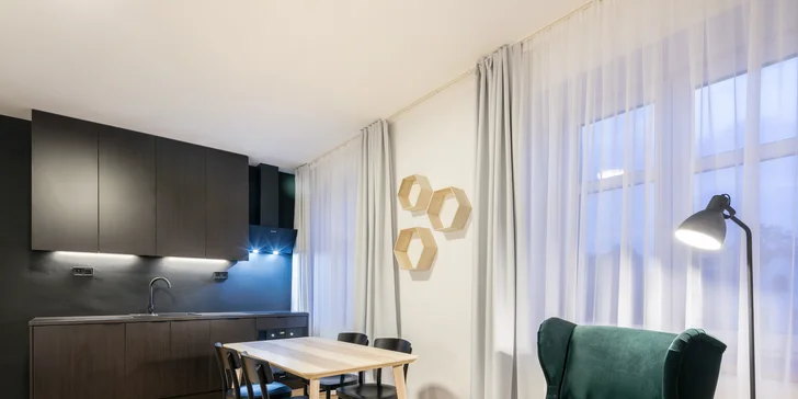 Moderní apartmány v Liberci v blízkosti Babylonu i náměstí s radnicí