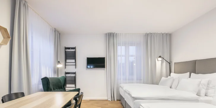 Moderní apartmány v Liberci v blízkosti Babylonu i náměstí s radnicí
