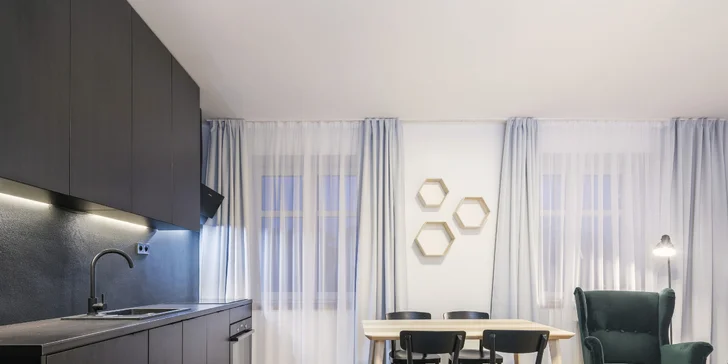 Moderní apartmány v Liberci v blízkosti Babylonu i náměstí s radnicí