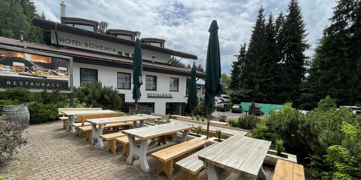 Aktivní dovolená se snídaní přímo v areálu Ski&bike Špičák