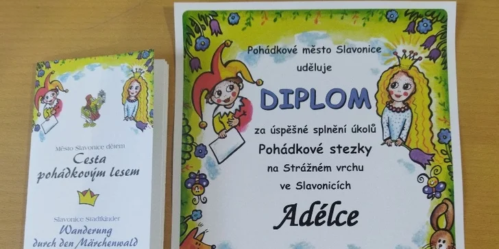Cesta pohádkovým lesem s úkoly a odměnou i vstupenky na výstavu strašidel