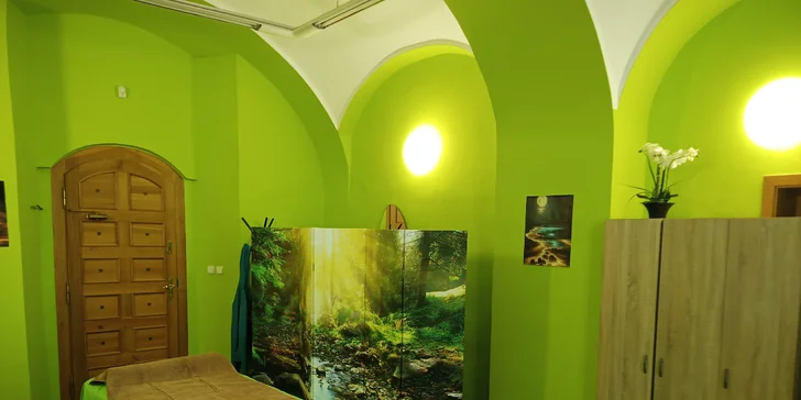 30-90 min. blaženého relaxu: masáž hlavy, obličeje či celého těla i lymfatická
