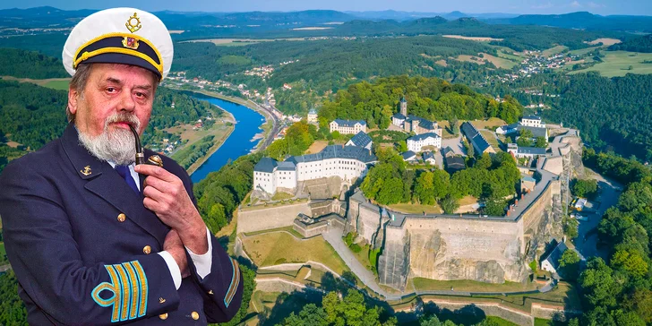 Z Prahy na hrad Königstein a lodí do saských lázní v Bad Schandau, odpolední plavba s obědem a průvodce po celý den