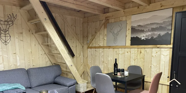 Útulný Tiny House v přírodě Podkrkonoší pro 2 osoby