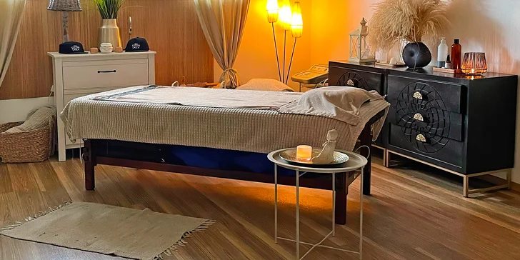 Kombinovaná masáž s možností maderoterapie proti celulitidě: 30-70 minut relaxace